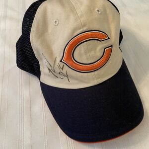 Chicago Bears Autographed Pat O'Donnell NFL Authentic Snapback Hat Cap